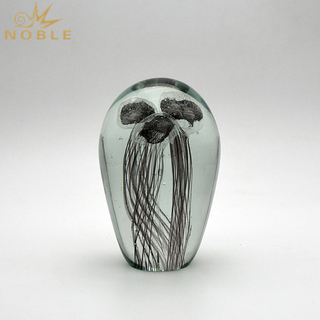Jellyfish Hand Blown Glass Animal As Souvenir Gifts