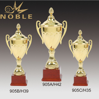 Custom Shiny Gold Metal Cup Trophy