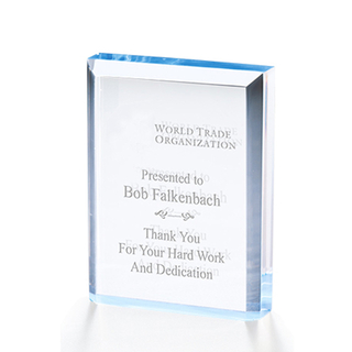 Rectangle Shape Acrylic Award 