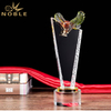 Engraved Logo Crystal Top Eagle Award