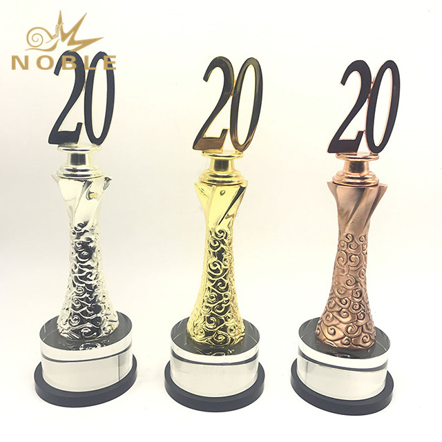 New Fashion Number Twenty Sports Metal Trophy