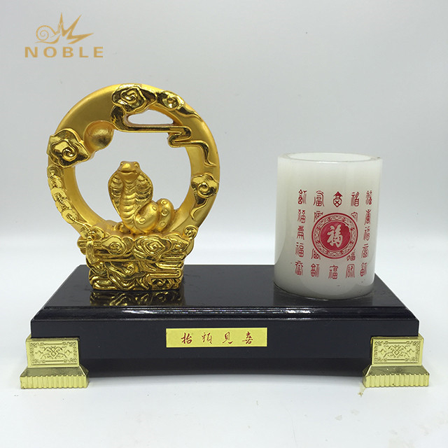 Desktop Gifts Metal Pen Holder 