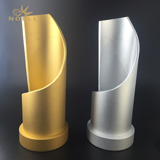 Gold Silver Color Metal Pillar Trophy 