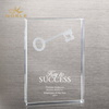 3D Crystal Etch Trophy - Key to Success