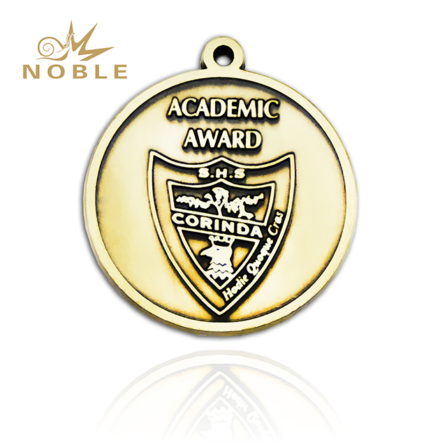Metal Souvenir Gold Academic Medal