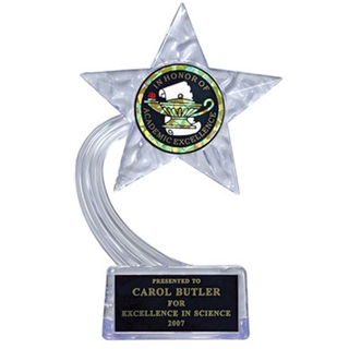 Acrylic Shooting Star Trophy