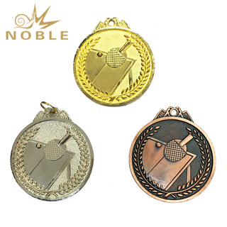 Wholesale Metal Sports Pingpong Medal