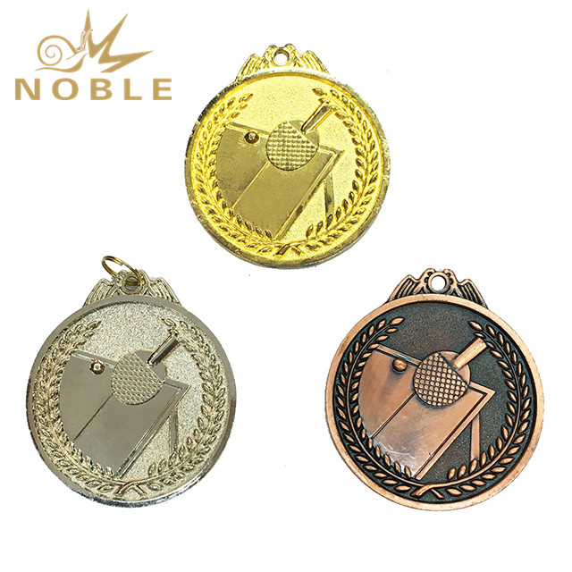 Wholesale Metal Sports Pingpong Medal