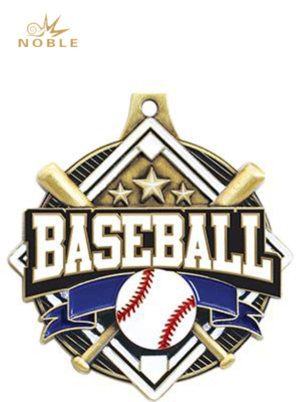 Baseball Sports Custom Design Medal