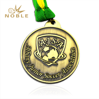 Custom Soccer Association Metal Medal