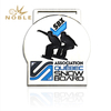 Custom Skiing Medal 