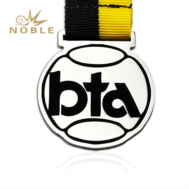 Silver Zinc Alloy Medal For Souvenir