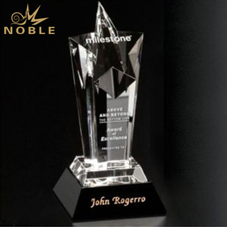 Souvenir Use Blank Crystal Star Trophy