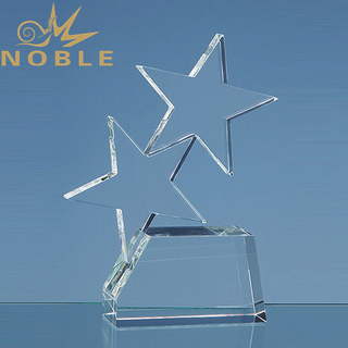 Free Engraving Blank Crystal Star Trophy