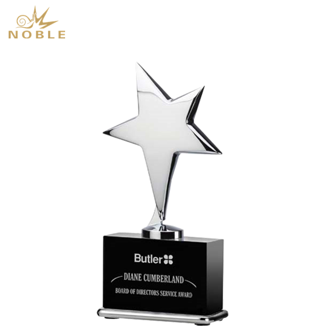 NB-CST 105 MP-OPS3021-HR Magic Silver Star Crystal Award