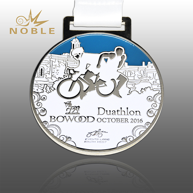 Custom Duathlon Medal