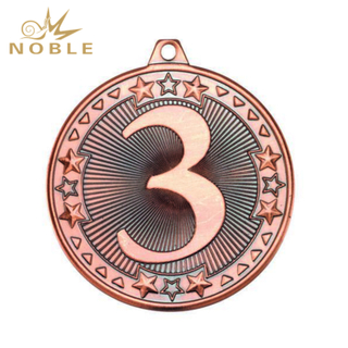 Tri Star Medal - 3rd Bronze 2in