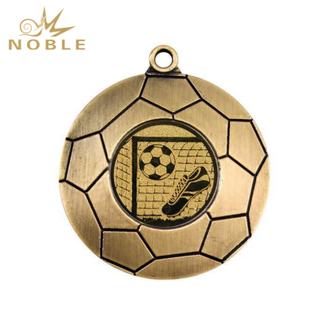 New Design Metal Gold Soccer Medal