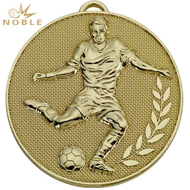 Custom Soccer 3d Design Medal