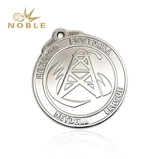 Football Metal Medal