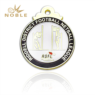 2019 Metal Custom Netball Medal