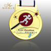 Custom Gold Metal Marathon Medal