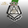 Custom Diamond Medal with Ribbon