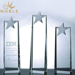 Blank K9 Crystal Star Trophy