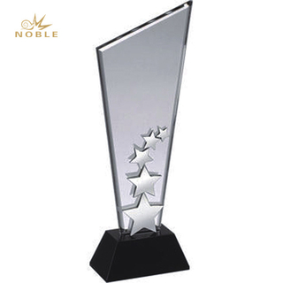 Crystal Star Plaque Award