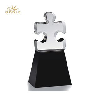 Blank Crystal Puzzle Trophy 
