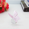 Decorative Crystal Apple With Pink Butterfly