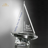 Custom Engraved Crystal Boat Spinnaker Award