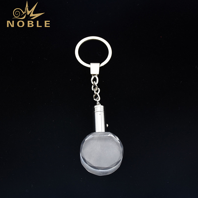 Custom Free Engraving Crystal Keychain