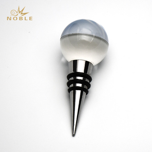Custom Ball Crystal Wine Stopper