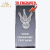 3D Laser Engraving Blocks K9 Crystal Bowling Trophy 