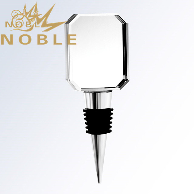 Custom Design Crystal Wine Stopper 