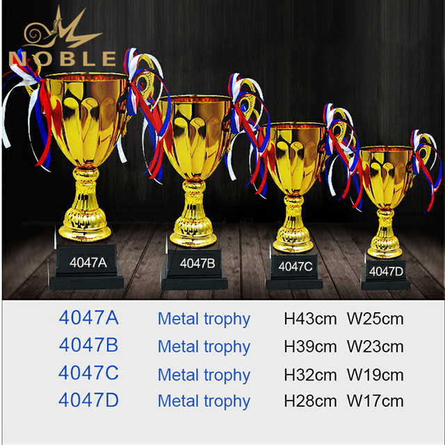 New Metal Trophy Cup with Black Base