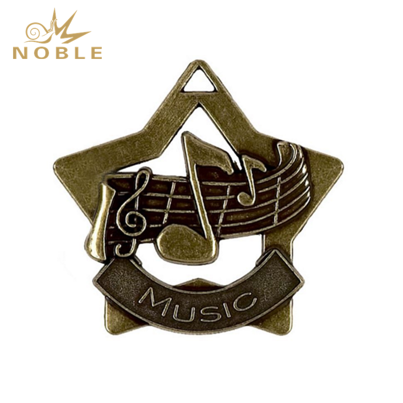 Custom Metal Music Medal 
