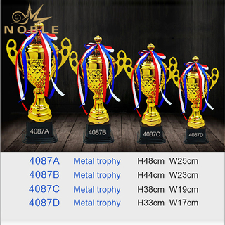 2019 Wholesale Gold Metal Trophy Cup