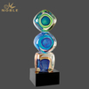 Colorful Melting Cubes Artglass Award