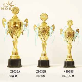 Hot Selling Gold Trophy Cup With Plastic Base