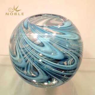 Blue Hand Blown Glass Award