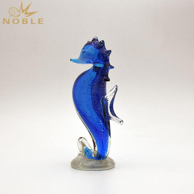 Animal Hand Blown Glass Seahorse As Souvenir Gift
