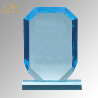 Blue Color Acrylic Plaque Trophy