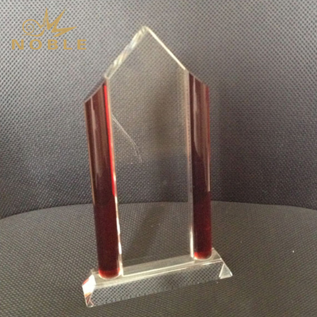 Blank Hand Made Crystal Plaque Award
