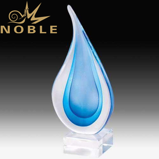 Custom Art Glass Trophy
