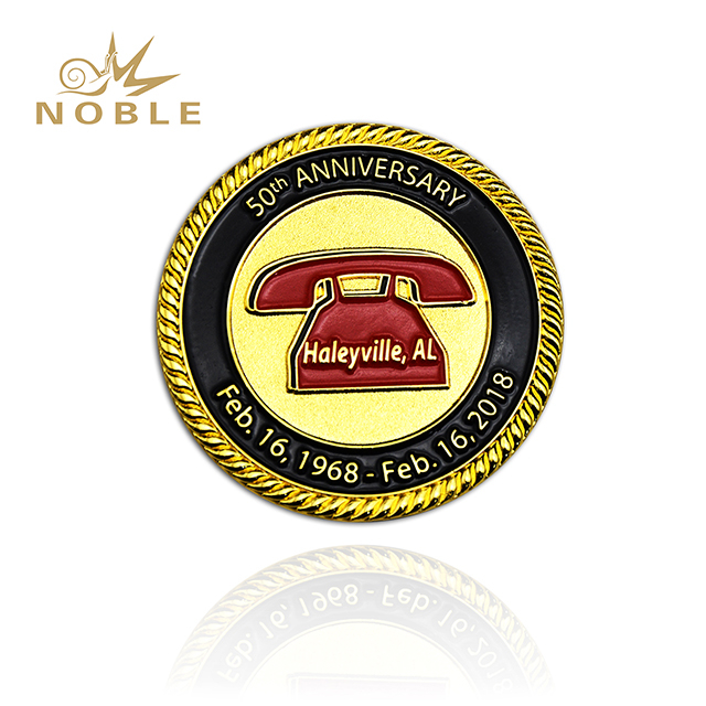 Custom Round Shape Anniversary Medal