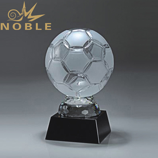 Free Engraving Crystal Soccer Award