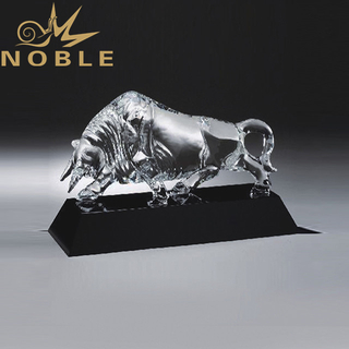 Corporate Awards Crystal Bull 
