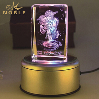 Noble Laser Engraving Crystal Blocks